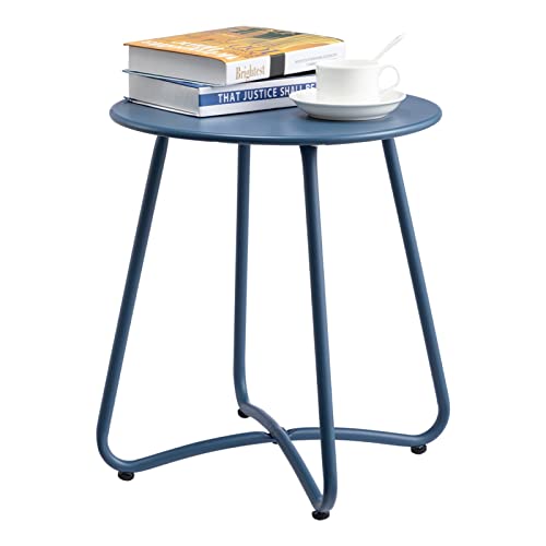 Mesa de Centro HOLL YHOME 01-001 (Azul - Aço) HollyHOME - Mesas de exterior - azul, aço