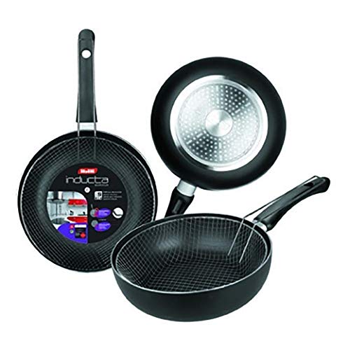 Frigideira de Fritar com Cesto Indução Ibilis 24Cm IBILI - Frigideiras e panelas de fritar - indução, 24cm, alumínio, 1L