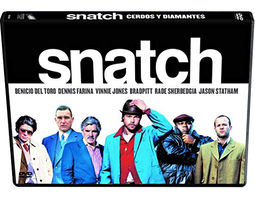 Blu-Ray Snatch, Cerdos Y Diamantes (Edição em Espanhol) SONY PICTURES HOME ENTERTAINMENT - Dvds e vídeos - blu-ray, snatch, espanhol