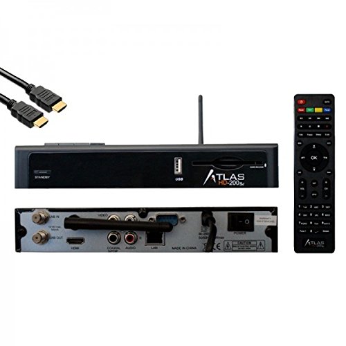 Receptor de TV por Satélite CRISTOR Atlas HD 200 SE Cristor - Receptores de satélite - satélite, hd, 200 SE
