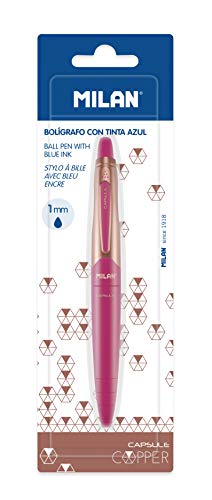 Esferográfica MILAN Capsule (Azul - Rosa) Milan - Canetas - azul, rosa, alta qualidade, 1000 metros