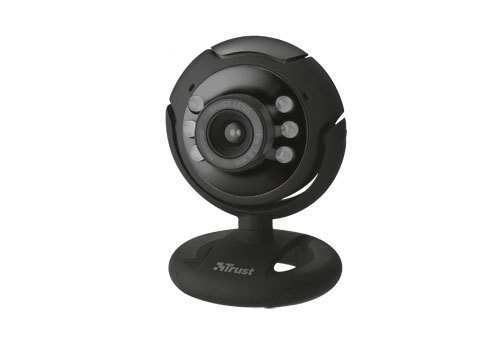Trust SpotLight Pro Webcam 1.3Mp 1280 X 1024Pixels Usb 2.0 Preto Trust - Webcams - 1.3mp, 1280 x 1024 pixels, usb 2.0, preto