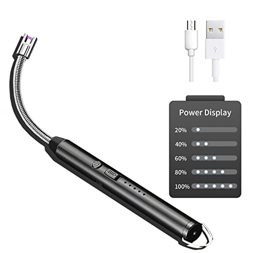 Newaner Long Arc Usb Rechargeable Electric Lighter Newaner - Isqueiros e fósforos - usb, rechargeable, long arc, dual safety lock