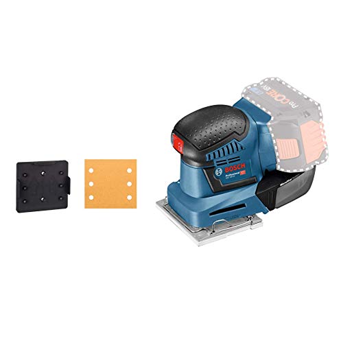 Lixadora Bosch GSS 18V-10 Professional | Azul, Amarelo Bosch - Lixadeiras - bateria, ião-lítio, 2.5 ah, 18 V, 22000 rpm