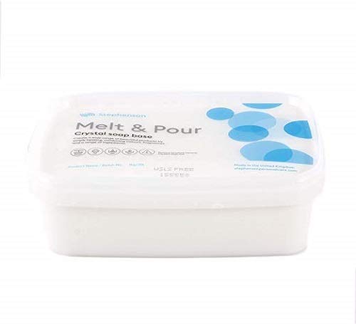 Base de Sabão MYSTIC MOMENTS 1 Kg (1 x 1000 g) Mystic Moments - Materiais de arte e artesanato - 1 kg, base de sabão