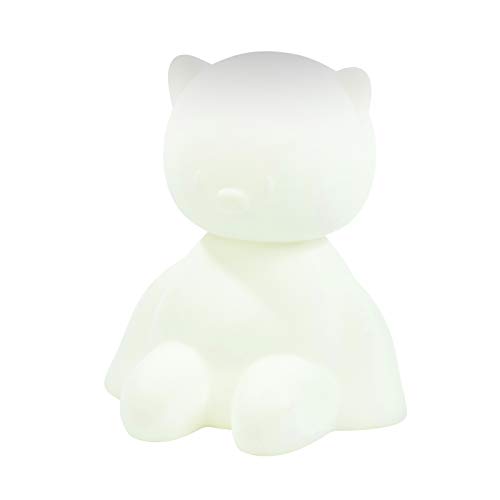 Luz Noturna para Gatos NATTOU (Branco - Plástico e Silicone) Nattou - Luzes noturnas e iluminação ambiente - branco, plástico, silicone