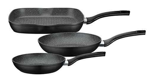Conjunto de Frigideiras GSW Gourmet (Alumínio) GSW - Frigideiras e panelas de fritar - alumínio, antiaderente
