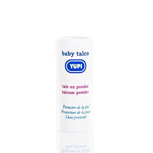 Yupi Baby Talco Pó 300 Gr (Recondicionado Como Novo) Pardo - Pó corporal - talco, 300g, proteção, pele delicada