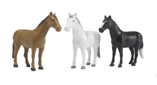 Cavalo BRUDER (Idade Mínima Recomendada: 3 anos) Bruder - Bonecos de ação e brinquedo - preto, cinzento, vermelho, 3 anos, ABS sintéticos