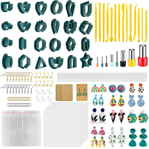Kit de Ferramentas para Modelar e Corte de Argila Teklemon Teklemon - Ferramentas de arte e artesanato - kit ferramentas, modelar, corte argila, teklemon, 207 peças, pendentes
