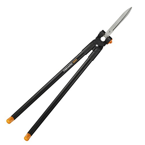 Tesoura de Relva FISKARS Power Lever (Laranja - 54 cm) Fiskars - Tesouras de poda - aço inoxidável, anti-derrapante, ajustável, ergonómica