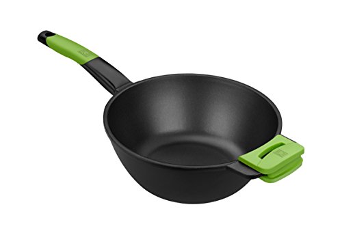 Frigideira Alta de Alumínio Fundido com Antiaderente BRA PRIOR BRA - Woks - alumínio fundido, antiaderente, indução, 4 L