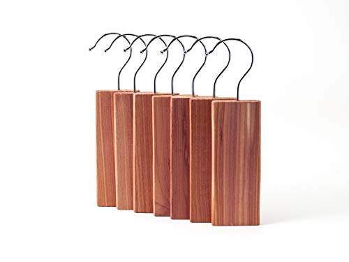 Bloco de Madeira de Cederia 7 X 7 X 2,5 Cm HANSEHOLZ Hanseholz - Repelentes de insetos domésticos - madeira, cedro, 7x7x2.5 cm