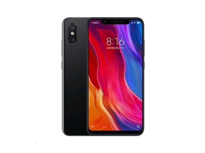 Smartphone XIAOMI Mi 8 (6.2'' - 6 GB - 64 GB - Preto) Xiaomi - Telemóveis - 6.2, 6 GB, 64 gb, preto