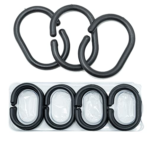 Cortina para Banheira SZXMDKH 12 peças de corrente de chuveiro SZXMDKH - Argolas para cortina de chuveiro - cortina, banheira, corrente, chuveiro