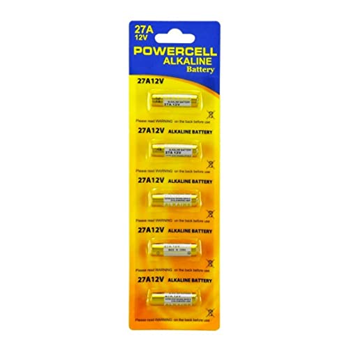 Pilha Recarregável POWERCELL MN27 (5 unidades) WallMall - Baterias de uso geral - 900 mAh, 12 v, 5 unidades, aa, ion-lítio