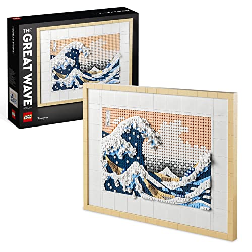 LEGO Art - A Grande Onda de Katsushika Hokusai - 31208 (Idade Mínima: 18) LEGO - Materiais de arte e artesanato - lego, art, A Grande Onda, Katsushika Hokusai, 31208