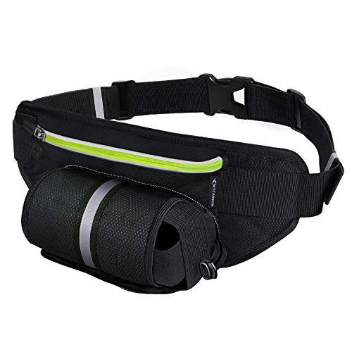 Cinto de Corrida MYCARBON 6´´ (Preto - Poliéster) MYCARBON - Bolsas de cintura - cinto corrida, preto, poliéster