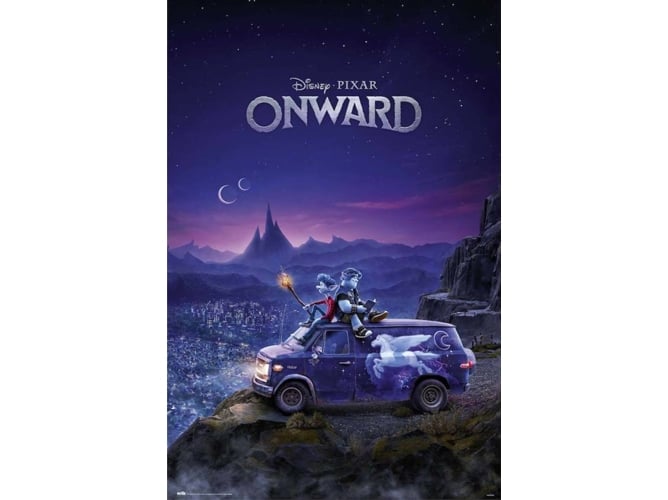 Póster DISNEY Onwards One Sheet (91,5 x 61 cm) Grupo Erik - Pósteres, impressões e arte visual - 91,5 x 61 cm, Disney Onwards, papel de brilho