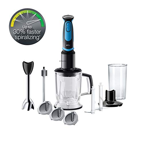 Batedeira BRAUN MQ5064BK (750 W - 2.1 L - Preto) Braun - Batedeiras e liquidificadores - 750 W, 2.1 L, preto