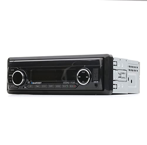 Rádio BLAUPUNKT MADRID 170 BT (Preto - Digital - FM/AM - Bluetooth) Blaupunkt - Peças de automóveis - bluetooth, fm/am, usb, SDHC
