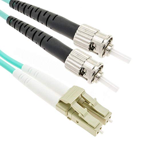 Cabo Fibra Ótica BE MATIK (LC - ST - 1 m - Laranja) BEMATIK.COM - Fios e cabos elétricos - fibra ótica, lc-st, 1m, laranja