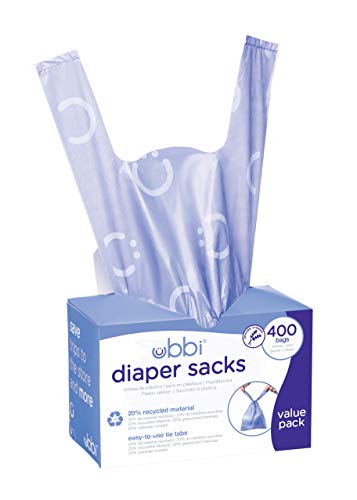 Ubbi Bolsa para Fraldas (400 Unidades) (Recondicionado Como Novo) Ubbi - Sacos molhados para fraldas - 400 unidades, recondicionado