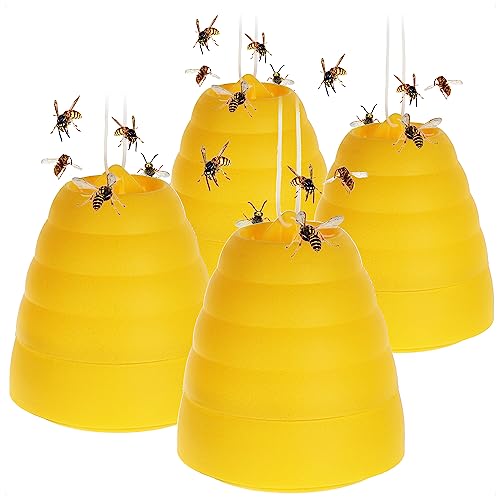 Conjunto de 4 armadilhas para insetos com tampa extraível com-four - Armadilhas de controle de pragas - armadilha, insetos, tampa extraível