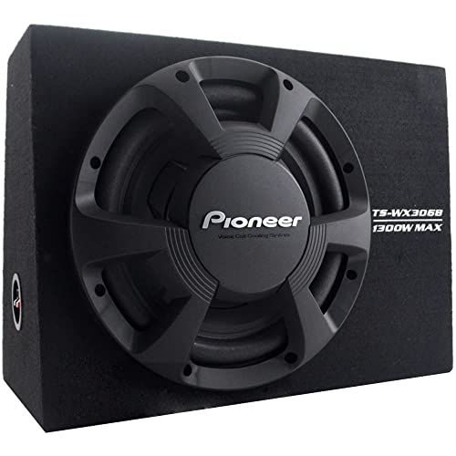 Subwoofer PIONEER TS-WX306B (1300 W - 120 Hz a 200 Hz) Pioneer - Subwoofers para veículos a motor - 1300 w, 120-200 Hz