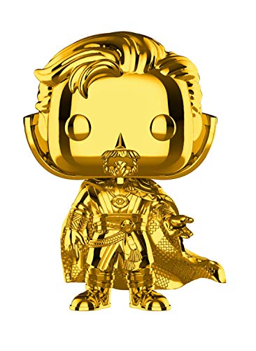 Figura FUNKO POP! Marvel - Doctor Strange (Chromed) Funko - Bonecos de ação e brinquedo - figura, funko pop, marvel, doctor strange, chromed, pvc