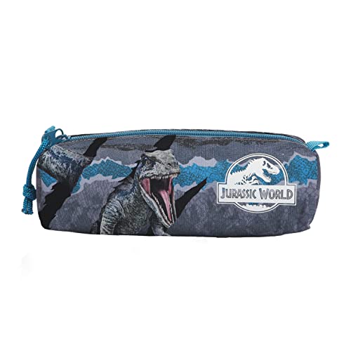 Estojo de Viagem CYP BRANDS Jurassic World Jurassic World - Organizadores de mesa - design único, acessórios, cor branca, logotipo.