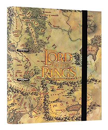 Dossier TROQUELADO Lord of the Rings (32.5x28cm) Grupo Erik Editores, S.L. - Pastas Organizadoras - encadernação, 2 alças, capa dura, interior personalizado