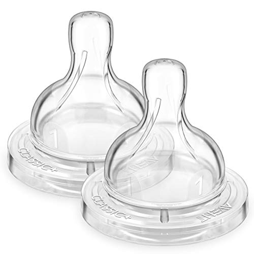Tetina PHILIPS SCF631/27 (Branco - 0-3 meses) Philips - Bicos e forros para mamadeiras de bebê - 0-3 meses, 4 cm, silicone, branco