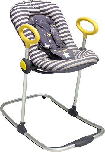 Espreguiçadeira BEABA Up & Down I Cinza Beaba - Brinquedos para bebês e equipamentos de atividades - cima baixo, cinza, 62 cm, até 9 kg