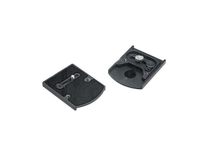 Manfrotto 410PL acessório para montagem de câmaras Manfrotto - Colares e suportes de tripé - alumínio, preto, 60 g