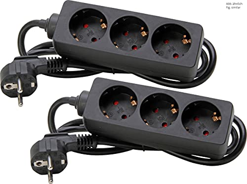 Extensão Elétrica KOPP 128615854 | Preto (Electricidade e Domótica) Kopp - Filtros de linha e supressores de surtos - extensão elétrica, preto