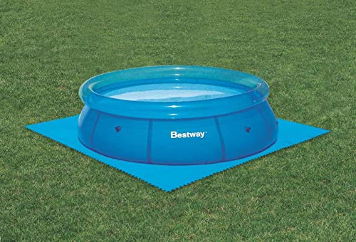 Tapete de Proteção para Piscina BESTWAY Azul (50 x 50 cm) Bestway - Coberturas de piscina e panos de chão - polietileno, azul, 50x50 cm