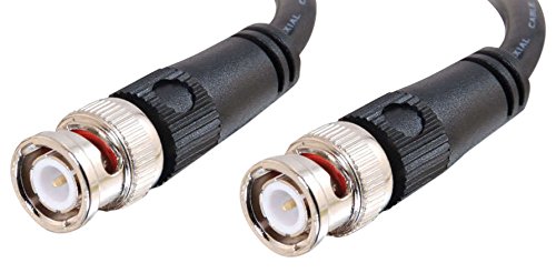 Cabo de Antena C2G (Coaxial - 50 cm - Preto) C2G - Cabos de áudio e vídeo - coaxial, 50 cm, preto