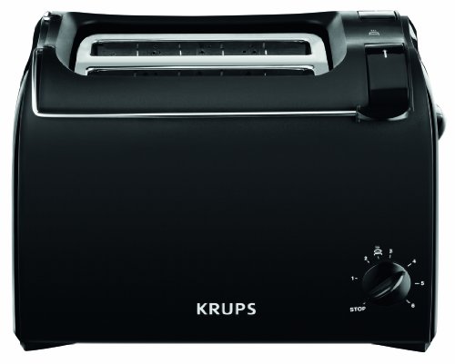 Torradeira KRUPS ProAroma KH 1518 (2 fatias) Krups - Torradeiras - torradeira, krups proaroma kh 1518, 2 fatias, 6 níveis tostagem, botão paragem, desligar automático