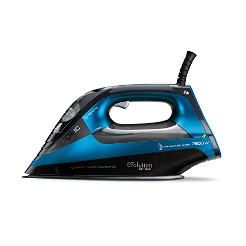 Ferro a Vapor SOLAC CVG9612 (Jato vapor: 130 g/min - Base: Cerâmica) Solac - Aparelhos de lavanderia - jato vapor 130 g/min, base cerâmica