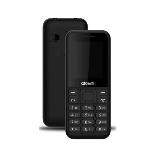 Telemóvel Sénior ALCATEL 1068D (1.8'' - Preto) ALCATEL - Telemóveis - sénior, câmara, rádio FM, microsd, compacto