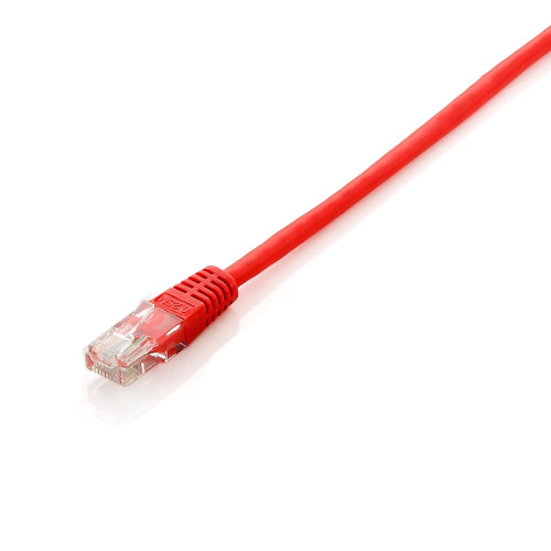 Cabo de Rede EQUIP (RJ45 - 25 cm - Vermelho) Equip - Cabos de rede - rj45, 25 cm, vermelho, masculino