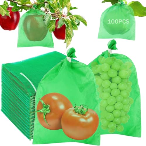 Sacos para Uva 100 Unidades (Recondicionado Sinais de Uso) WAYBWZDQ - Gaiolas e suportes para plantas - recondicionado, 100 unidades, caixa