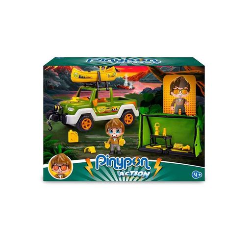 Conjunto de veículo e personagem PINYPOON (3 anos) Famosa - Conjuntos de brinquedos - veículo, personagem, pinycoon