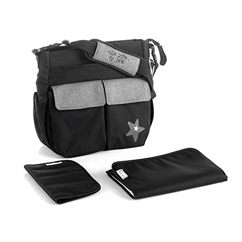Mochila para Bebé Jane 001-1-01-02 Preto Jané - Móveis para bebês e crianças pequenas - bebé, preto