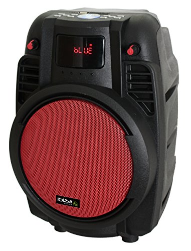 Coluna Portátil IBIZA BT-6.5 (Branco - Bluetooth) Ibiza - Alto-falantes - 50W, bluetooth, usb, microfone, bass treble