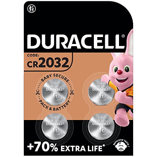Pilha Duracell Spe 2032 X4 1.55V CR2025 Duracell - Baterias de uso geral - litio, botão/moeda, 3V, 220mah