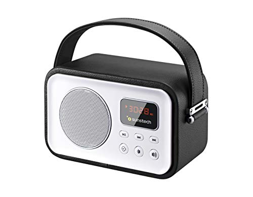 Rádio Portátil SUNSTECH RPBT450 (Preto - Digital - FM/AM - Pilhas) SUNSTECH - Radios - portátil, digital, fm/am, pilhas