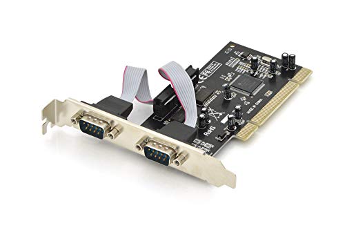 Placa Adaptadora de Interface DIGITUS DS-33003 Digitus - Placas e adaptadores de rede - pci, 115,2 kbit/s, preto, 110 g