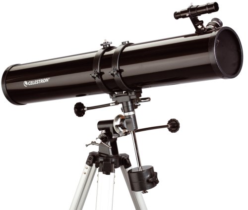 Telescópio CELESTRON Powerseeker 114 EQ Celestron - Telescópios - telescópio, celestron, powerseeker 114 eq, optica refrativa, tubo 114mm, montagem equatorial